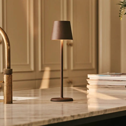 Ampère à Sans Fil Jasper Mocha Brown | 3 Stages de Lumière et Réglable