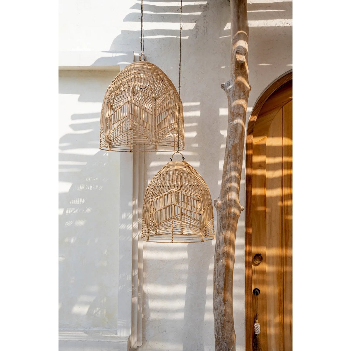 Rattan Pendant Light - Natural Woven Lighting