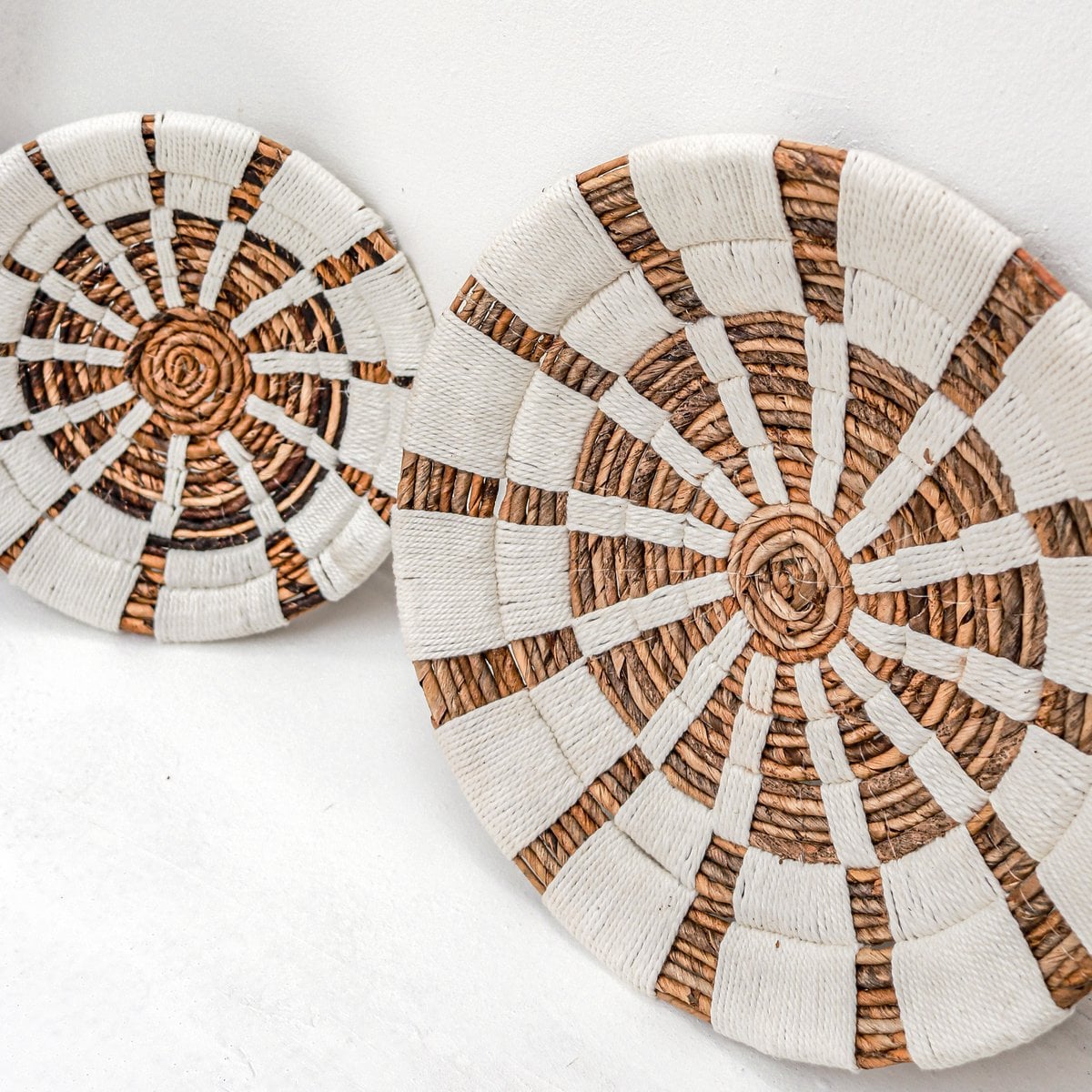 Banana Fiber Wall Basket - Nordic Wall Decor