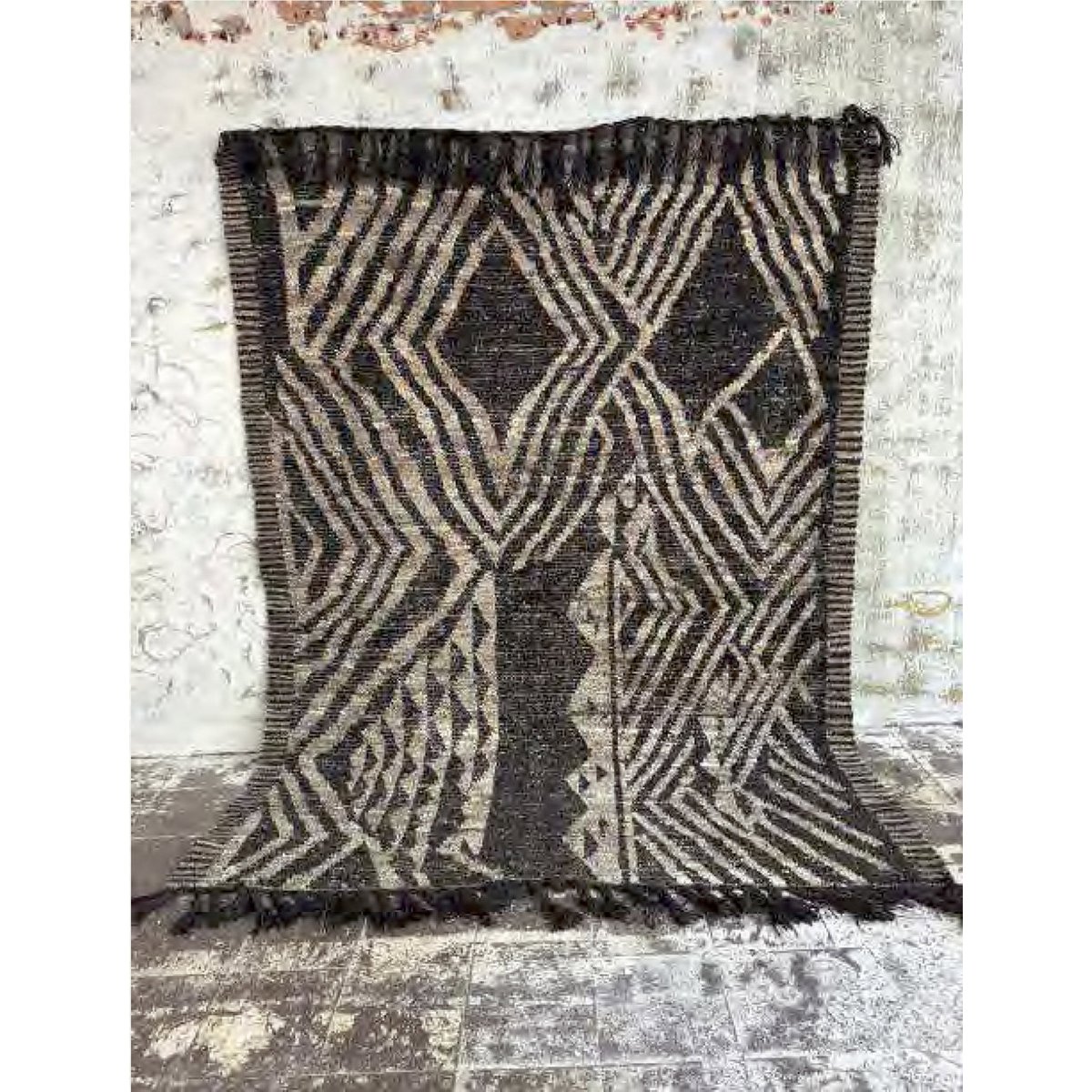 The Handwoven Afghan Rug #0498