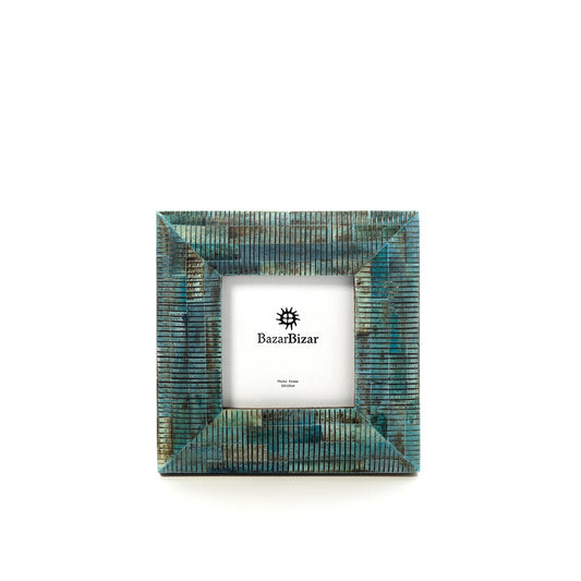 Cadre The Ocean Ripple - Turquoise - 10x10