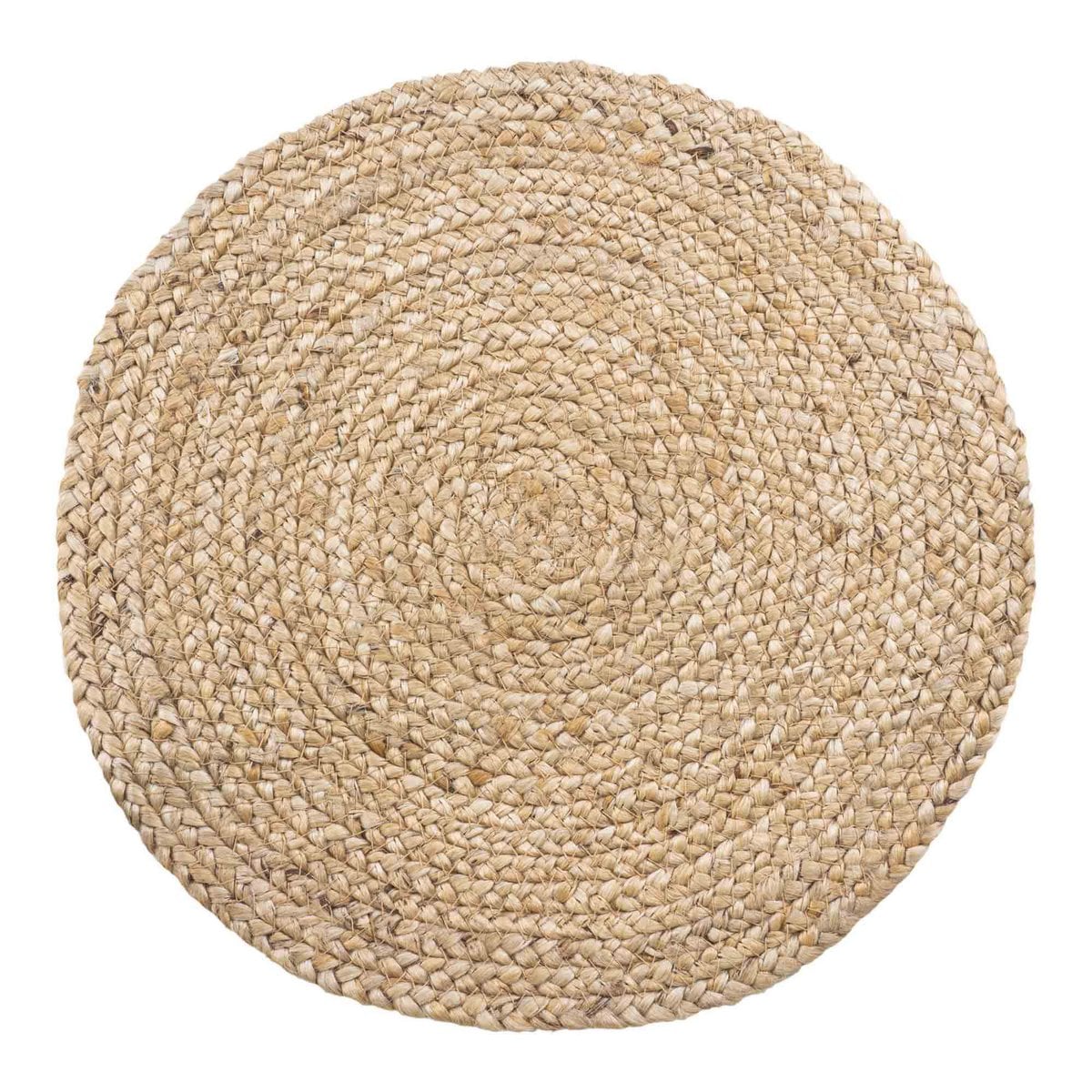 Bombay Tischset - Natur, Jute, Ø38cm - 4er Set