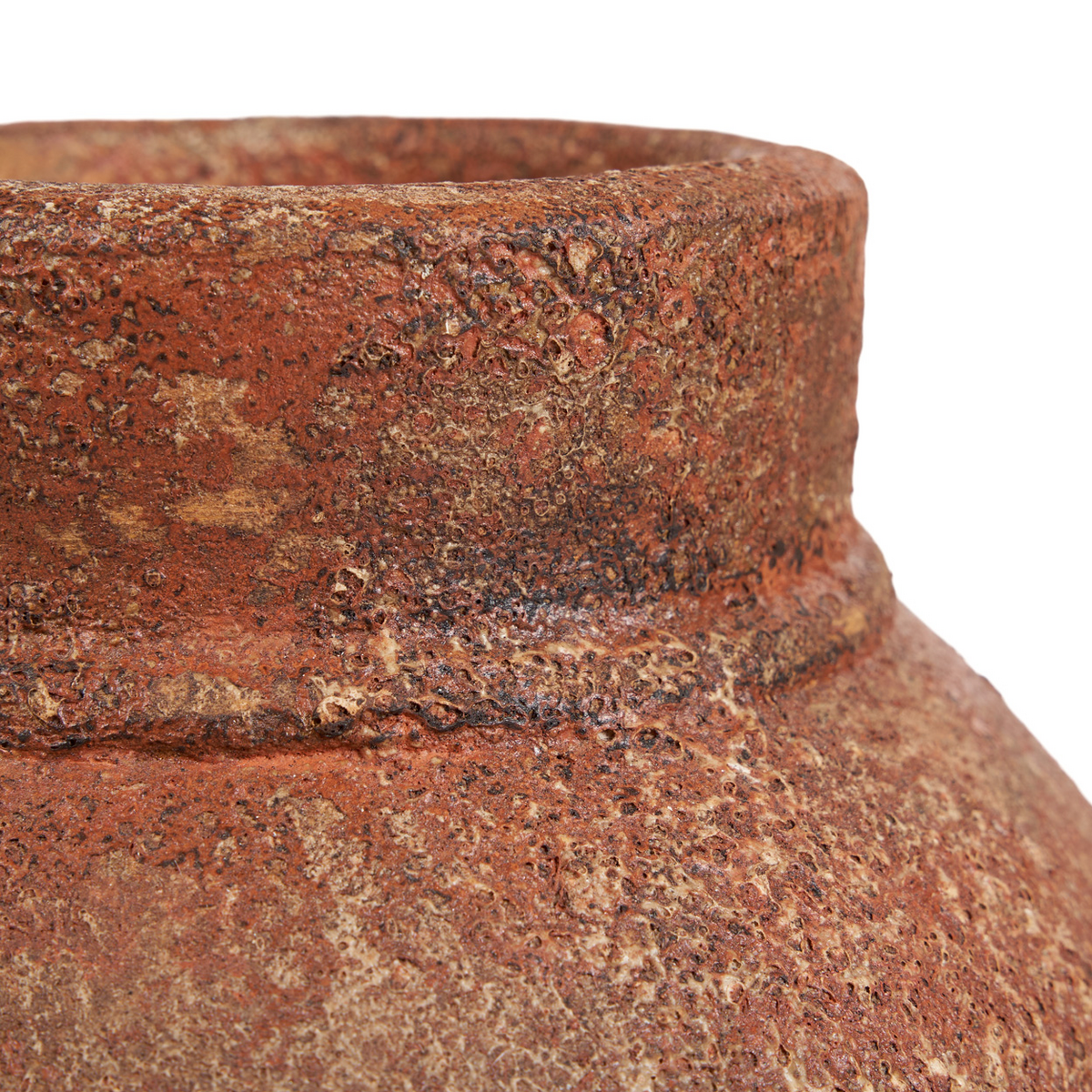 Terracotta Vase - Large Ceramic Amphora - Rustic Style