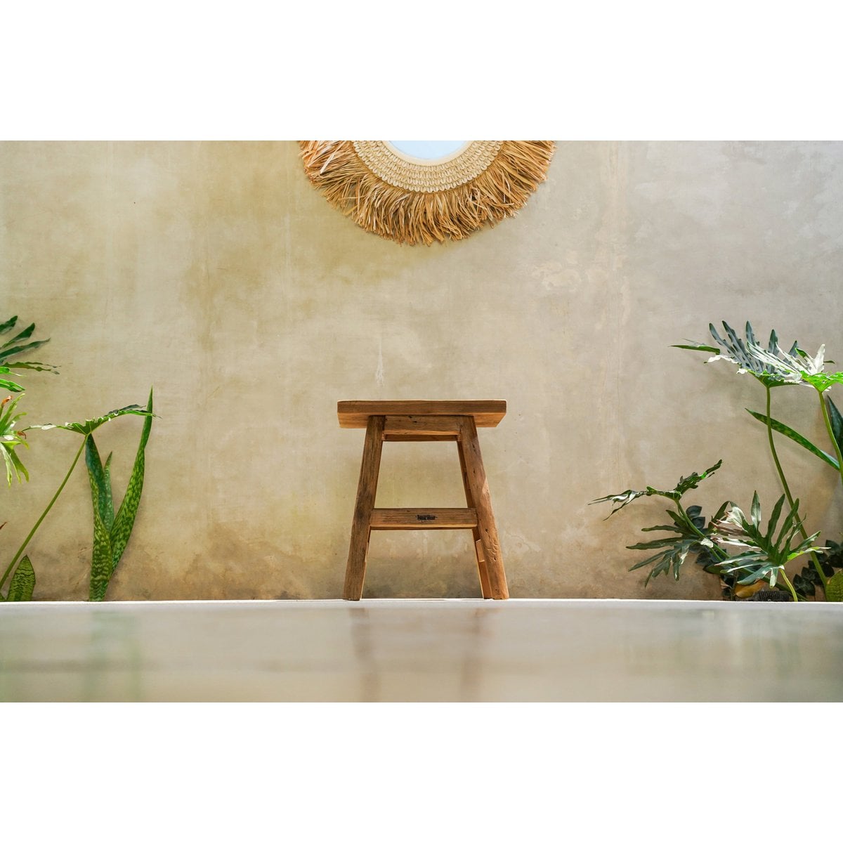 The Yoke Stool - Natural - L