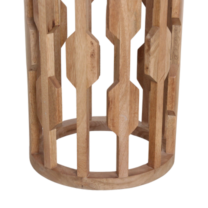 Aceh side table marble white - 40x40x50 cm