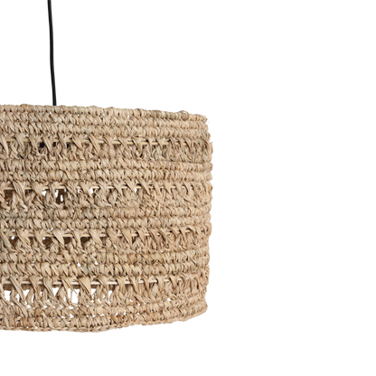 Seagrass Pendant Light - Natural Herba Hanging Lamp, Medium Size
