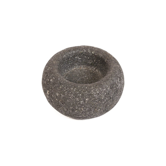 Lava Stone Bowl - Black XS