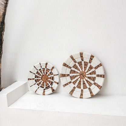 Banana Fiber Wall Basket - Nordic Wall Decor