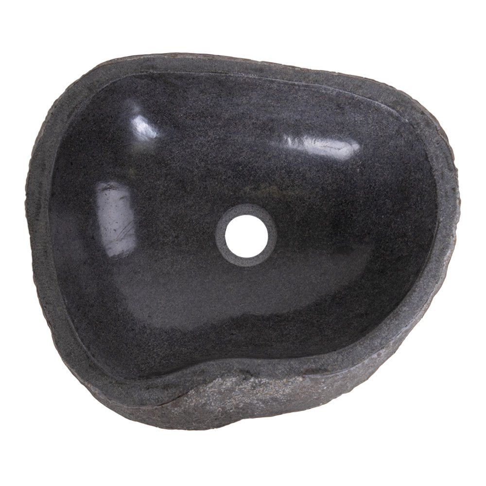 Donau Riverstone Sink - Natural Stone, 40x35x15cm