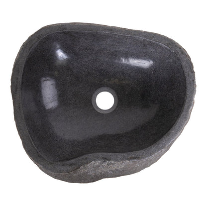 Donau Riverstone Sink - Natural Stone, 40x35x15cm