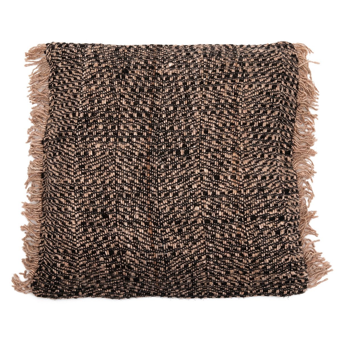 La funda de cojín Oh My Gee - Cobre Negro - 60x60