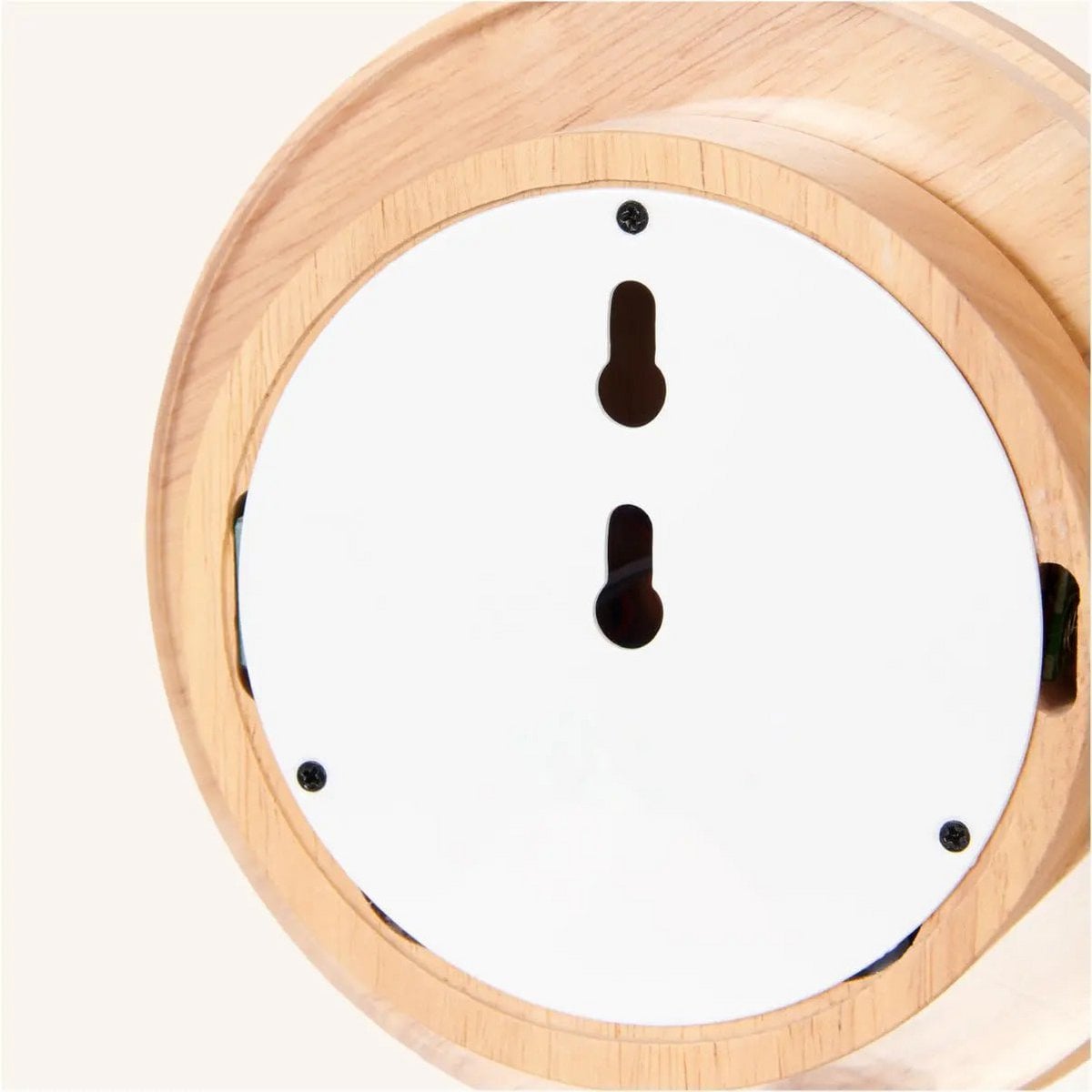 Cordless Wall Light - Light Brown Wood, Rechargeable & Dimmable