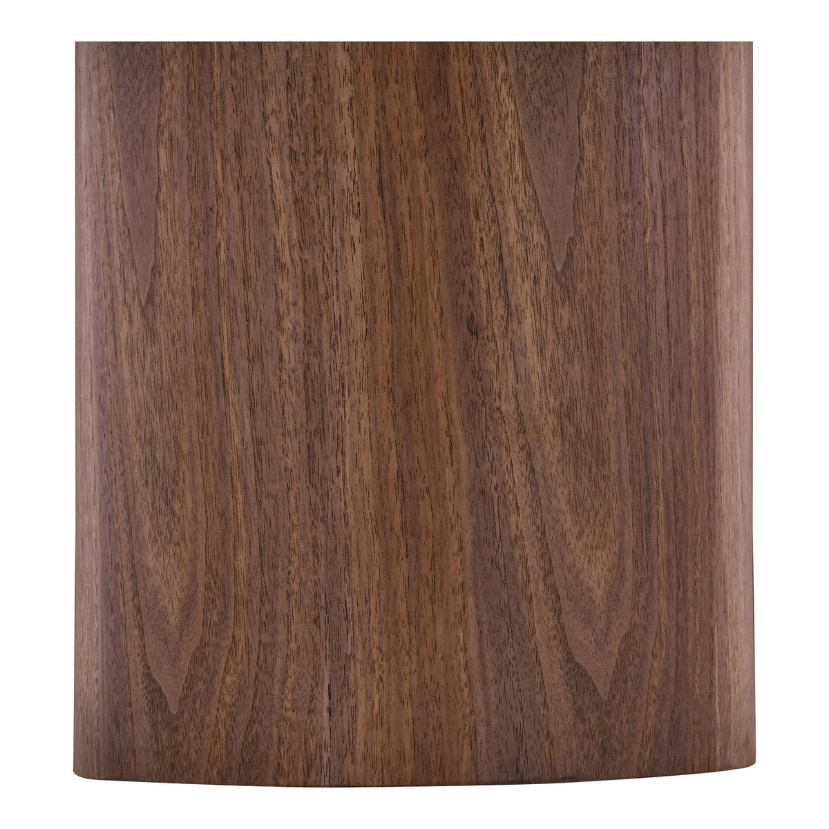 Noli Coffee table, ceramic table top/ash veneer, white/dark brown, ø60x42 cm