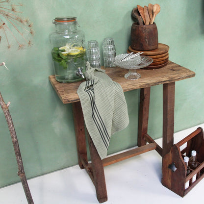 Reclaimed Wood Console Table – Rustic Farmwood Style
