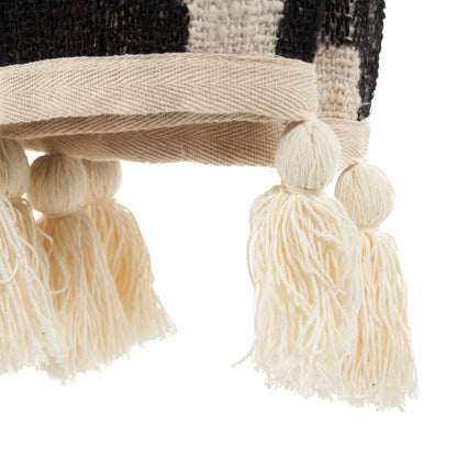 Natural Black Aztec Throw - Global Style Bed and Lounge Accent