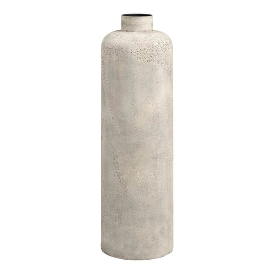 Μεταλλική Διακοσμητική Γλάστρα - Antique Beige, Ψηλή Γλάστρα Κήπου, 78cm