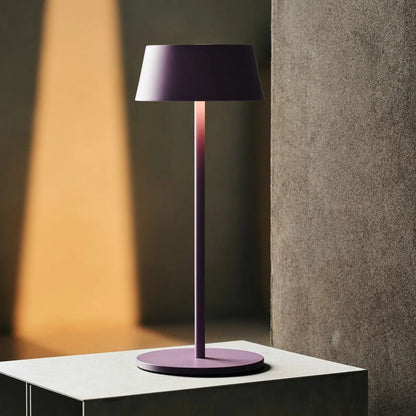 Cordless Table Lamp – Violet Rechargeable Dimmable LED Lamp