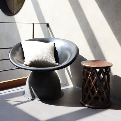 Mango Wood Stool Side Table - Palau Sustainable Design