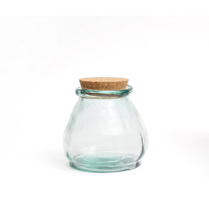 El Belly Glass Pot - Azul - S