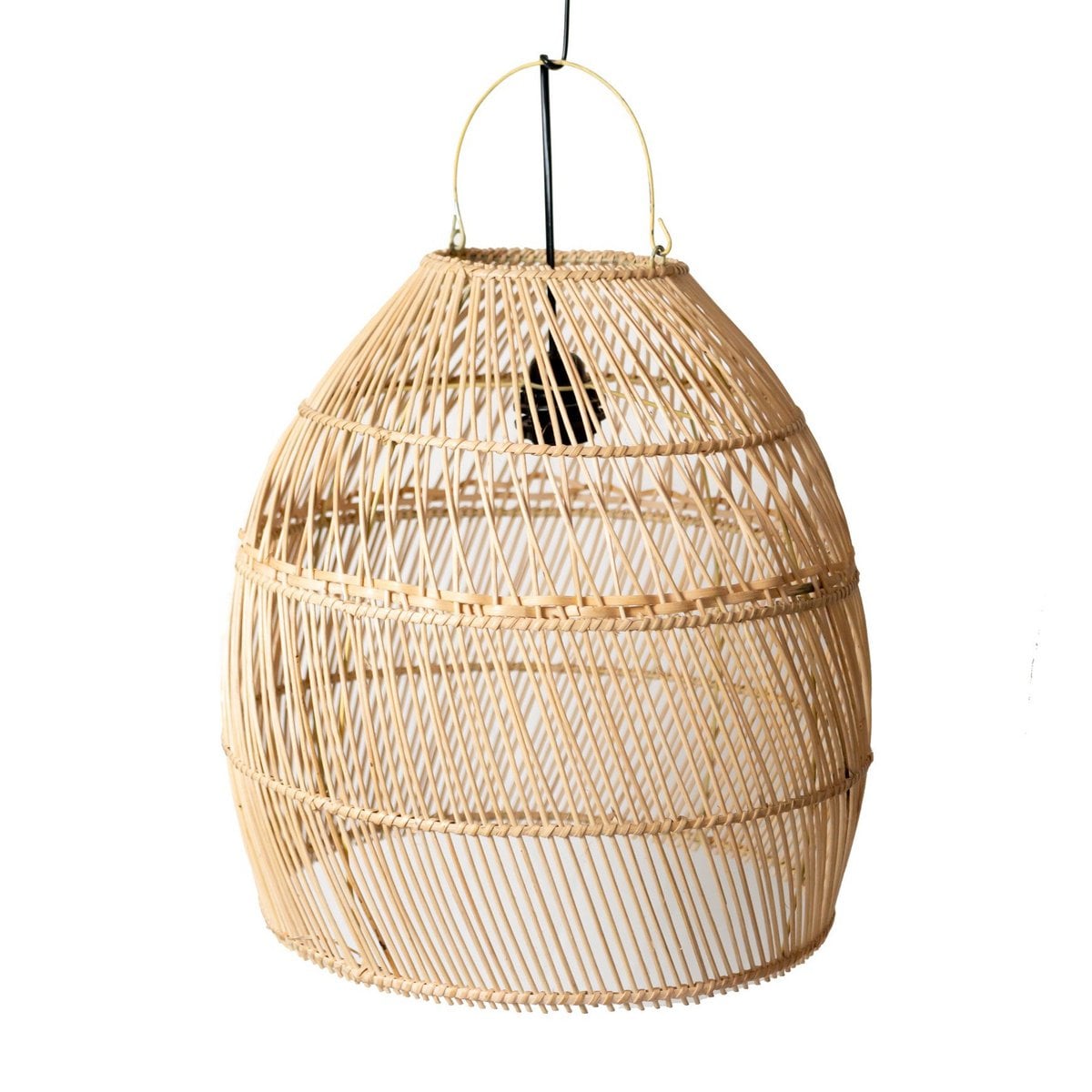 Lampe en raphia | Abattant SEMINYAK