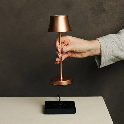 Copper Table Lamp Rechargeable Dimmable - De Pijp Mini