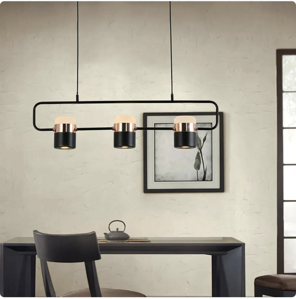 Strip Spotlight Chandelier | Modern Design