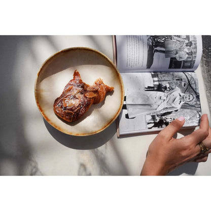 Ceramic Appetizer Plate – Nordic Style Display Plate, White