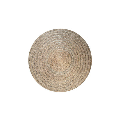 Seagrass Area Rug - Round Natural Fiber Carpet for Living Room - 100