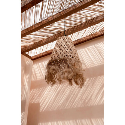 Abaca Pendant Light - Natural Jellyfish Shade - Medium