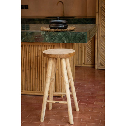 The Kedut Bar Stool - Natural