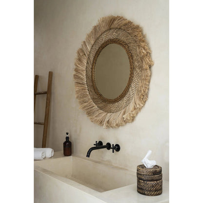 The Capri Mirror - Natural - L