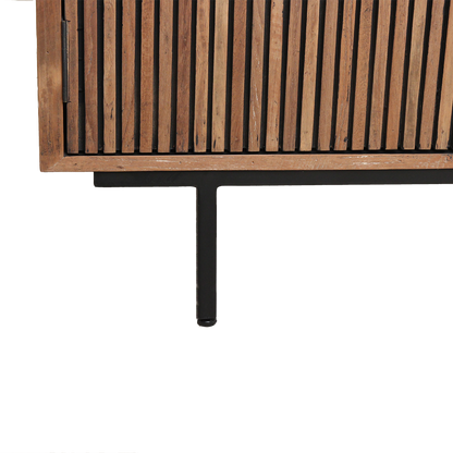 Rhythm teak TV cabinet - 140x45x55 cm