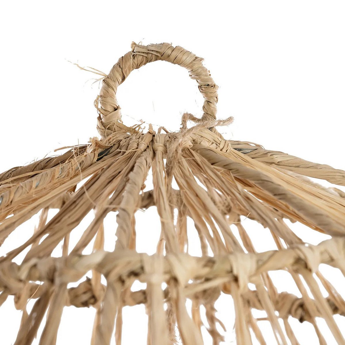 Rattan Pendant Lamp - Natural Woven Casita Design - Large