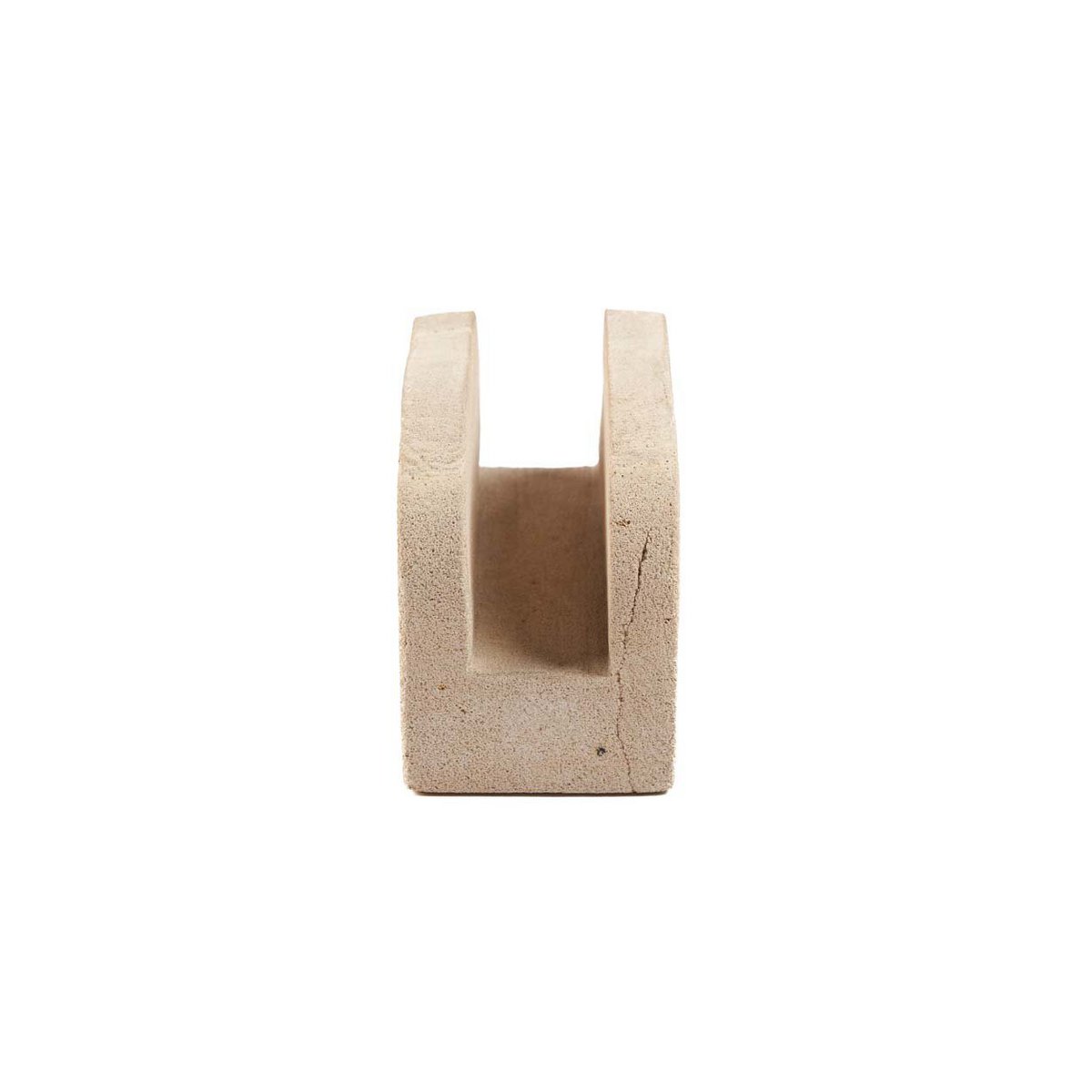 Natural Stone Tissue Holder - Hand Carved Bathroom Accessory