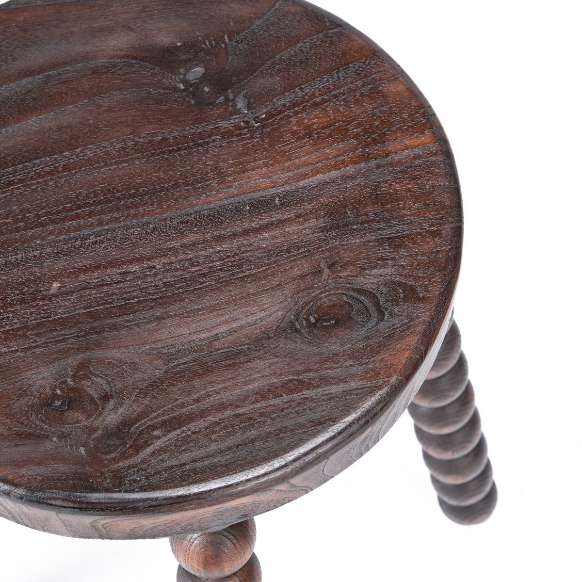 The Dango Stool - Dark Walnut