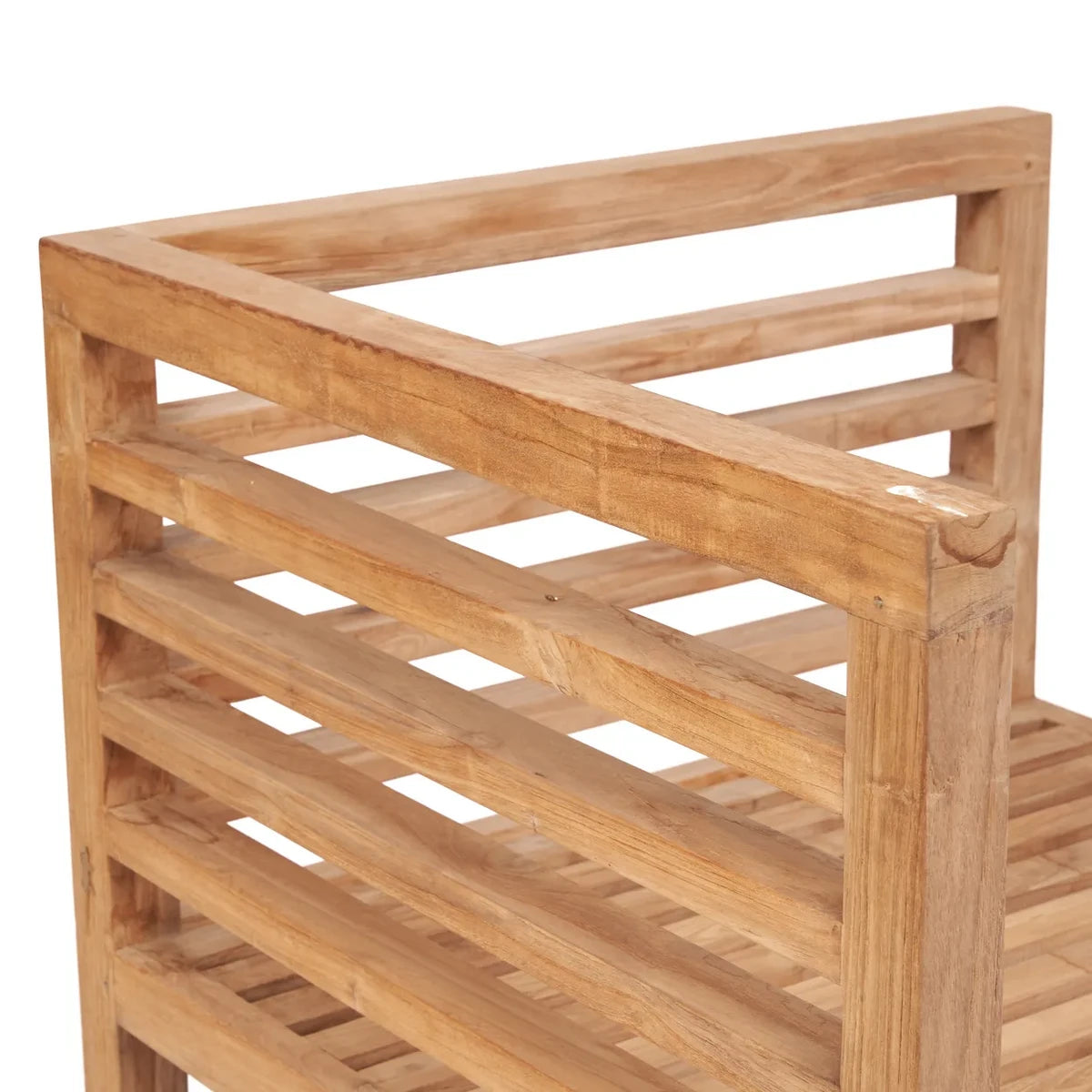 Teak Outdoor Corner Sofa - Modular Design for Patio Seating
