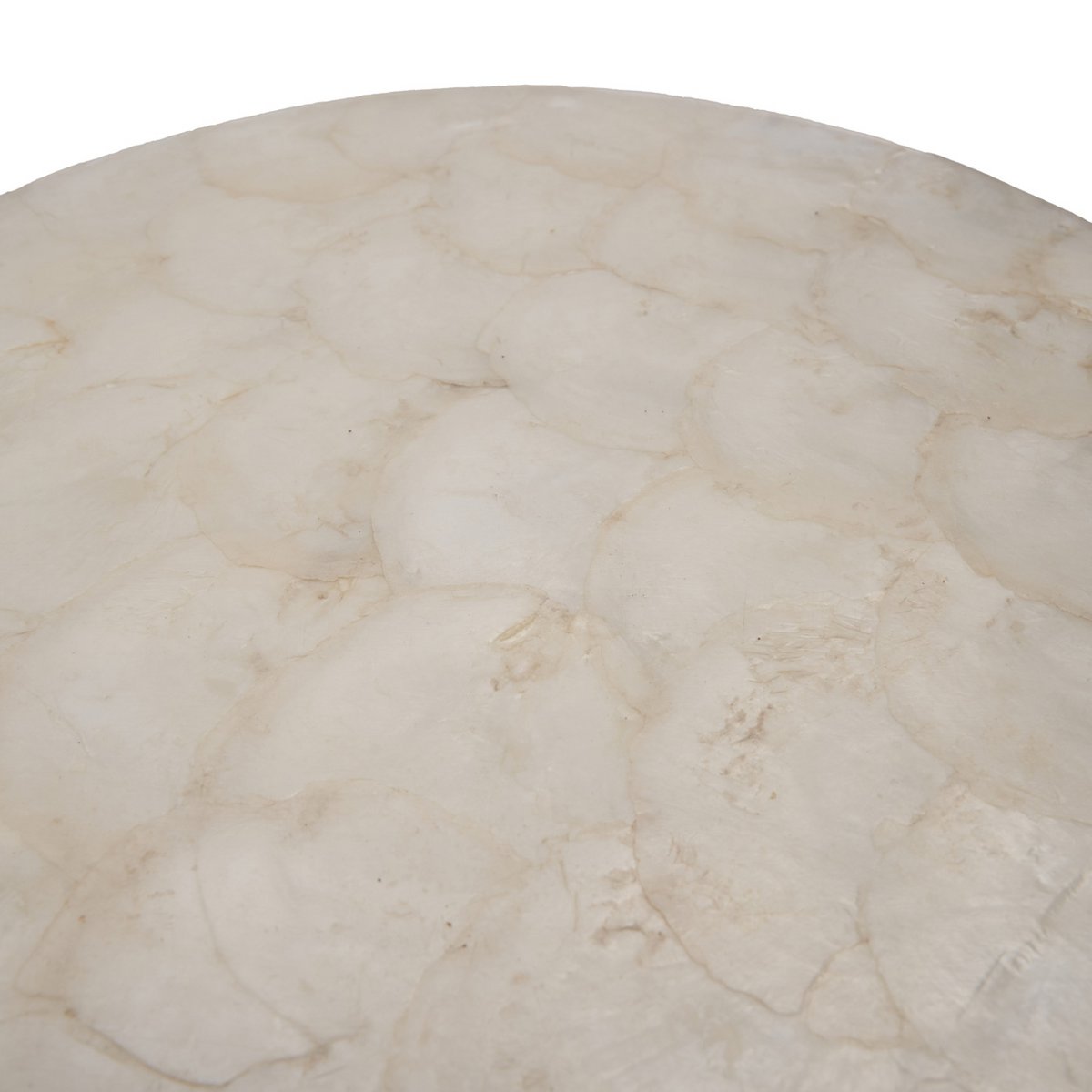 Mother of Pearl Coaster - Handmade Natural Shell Drink Coaster, White