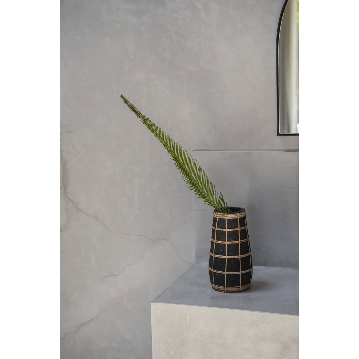 Le Vase Cutie - Naturel Noir - M