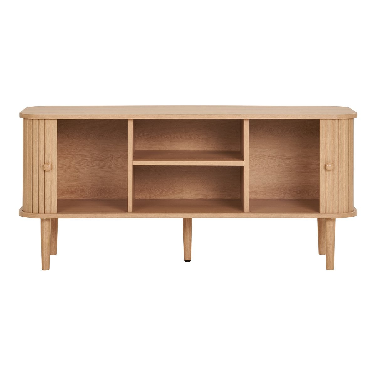 Nikko TV-bench - Natural, MDF/Pine, 113x40x51.5 cm