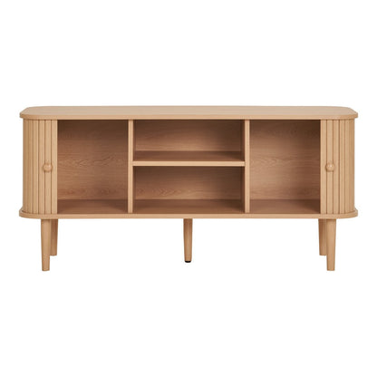 Nikko TV-bench - Natural, MDF/Pine, 113x40x51.5 cm