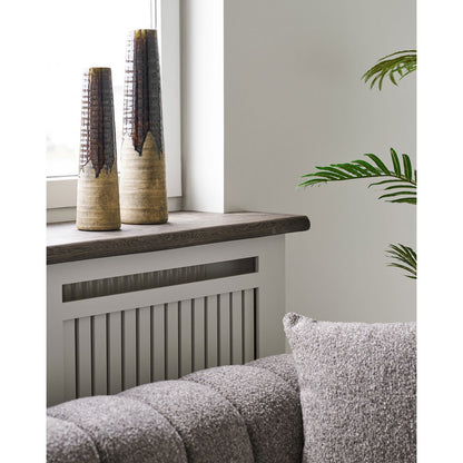 Ceramic Vase Brown - Modern Decorative Vase, 48 cm Tall