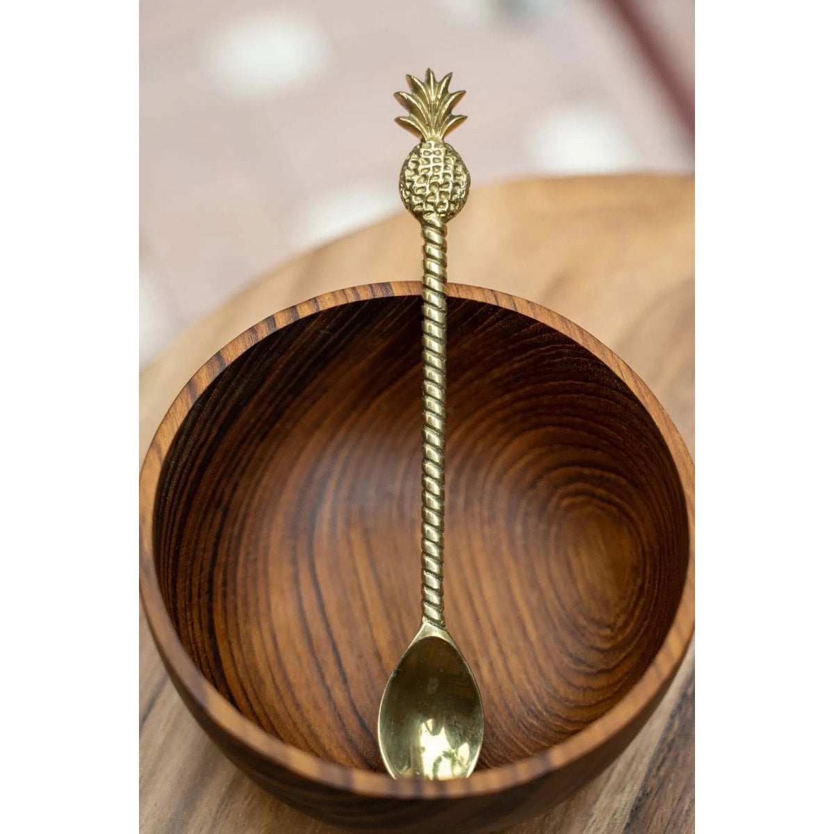 Teak Root Salad Bowl - Small Size