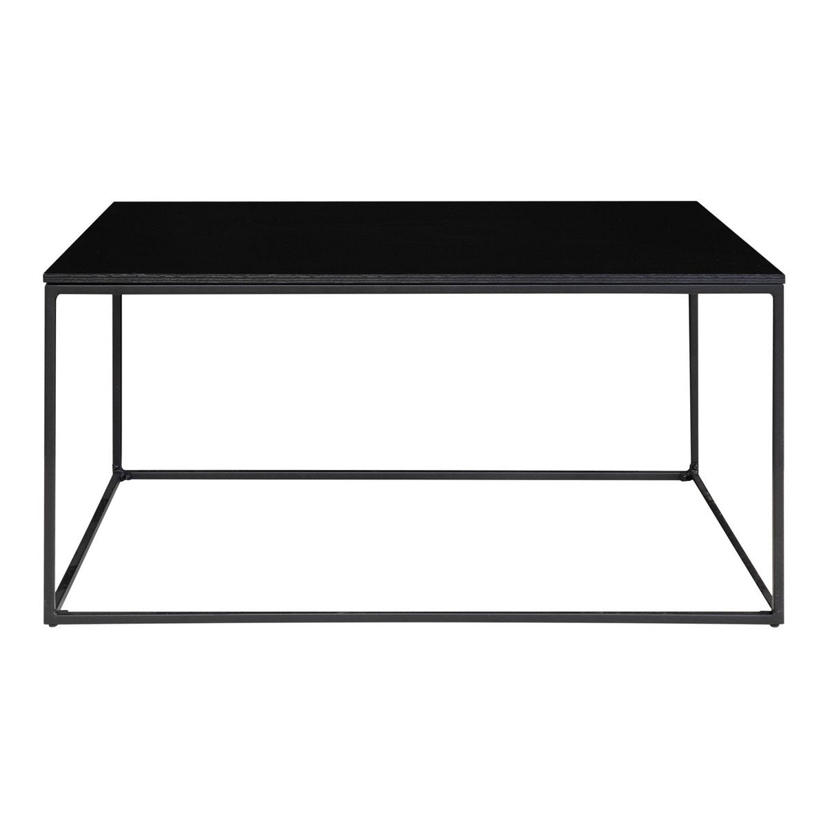 Vita Coffee Table - black, steel, 60x90x45cm