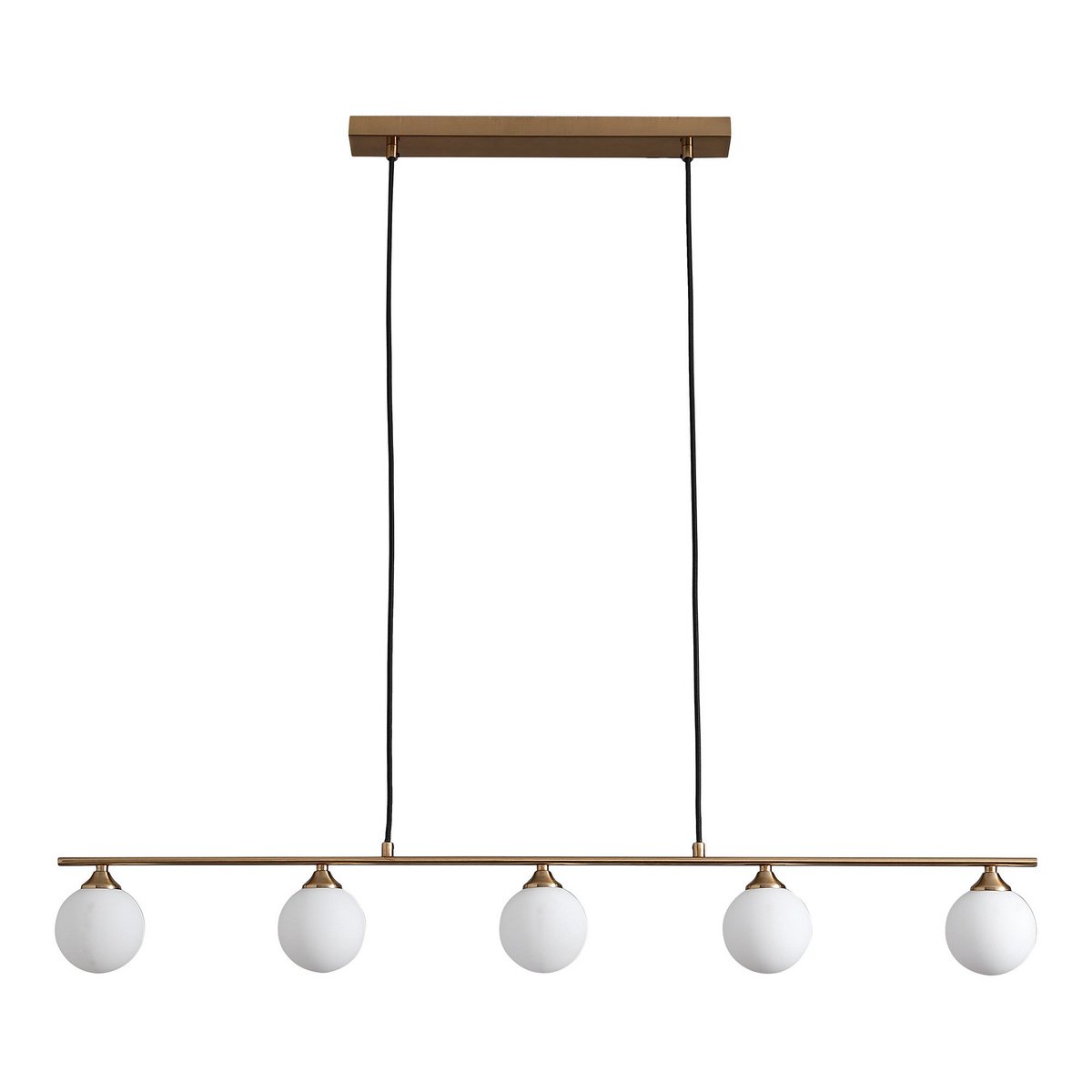 Brass Pendant Light - Halifax Fabric Cord