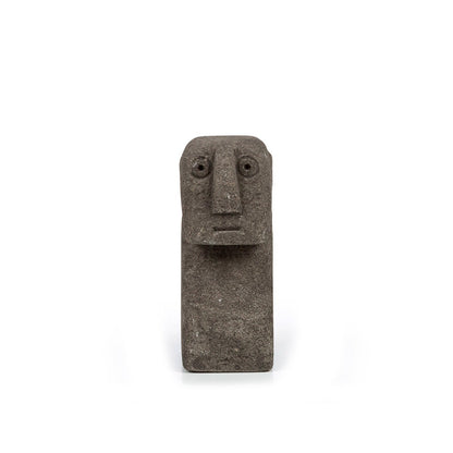 Hand Carved Sumba Stone Statue - Indonesian Art Decor