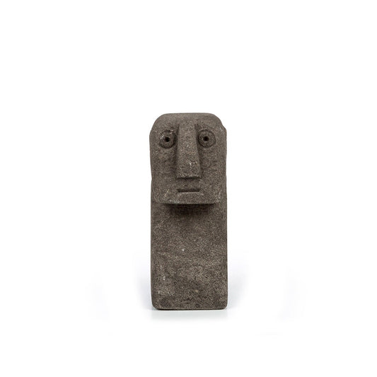 Hand Carved Sumba Stone Statue - Indonesian Art Decor