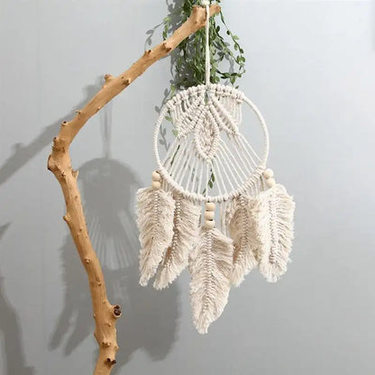 Wooden Macrame Hoop - DIY Floral Wreath & Dreamcatcher