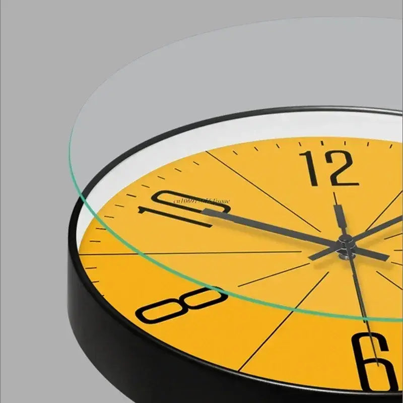 Modern Nordic Wall Clock – Silent Sweep Movement