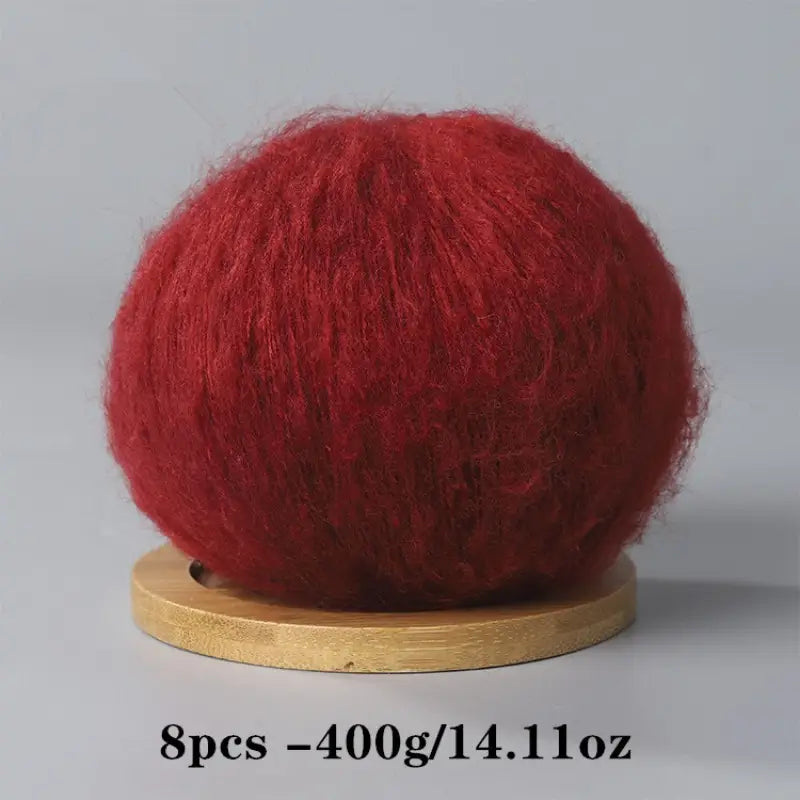 Mohair Yarn Set - Soft & Skin-Friendly for DIY Projects