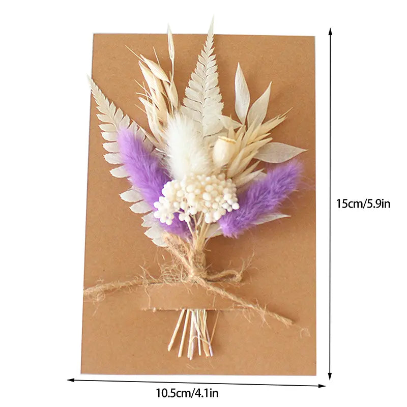 Mini Dried Flower Bouquet - DIY Wedding & Event Decor